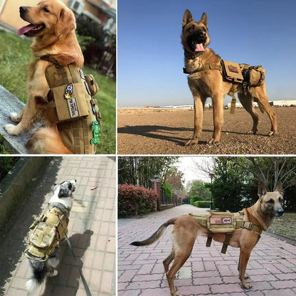 12 Pieces Tactical Patch Bundle for Dog Vest Harness.