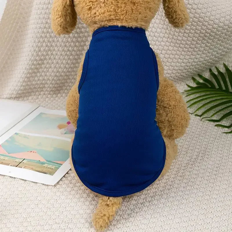 Summer Dog Clothes For Small Dogs Cute Summer Puppy T-Shirt Spring Vests for Small and Medium Dogs and Cats. XS-XXL