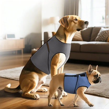 Dog Calming Vest & Shirt, Anxiety Relief Coat & Summer Chest Harness.