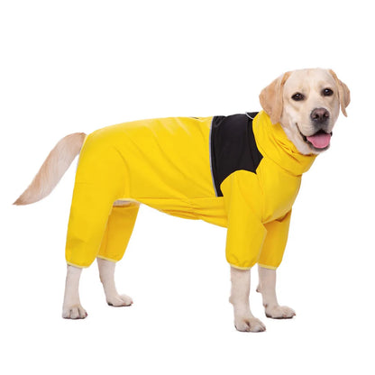 Full Coverage Dog Waterproof Raincoat for Dogs Small- Extra Large.