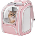 Cat Backpack Carrier, Large Space Cat Bubble Backpack, Breathable Cat Carrier, Shaded Dog Backpack Carrier, Ergonomic 3D Design