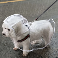 Transparent Waterproof Dog Raincoat, Raincoat for Small and Medium Sized Dogs and Cats.