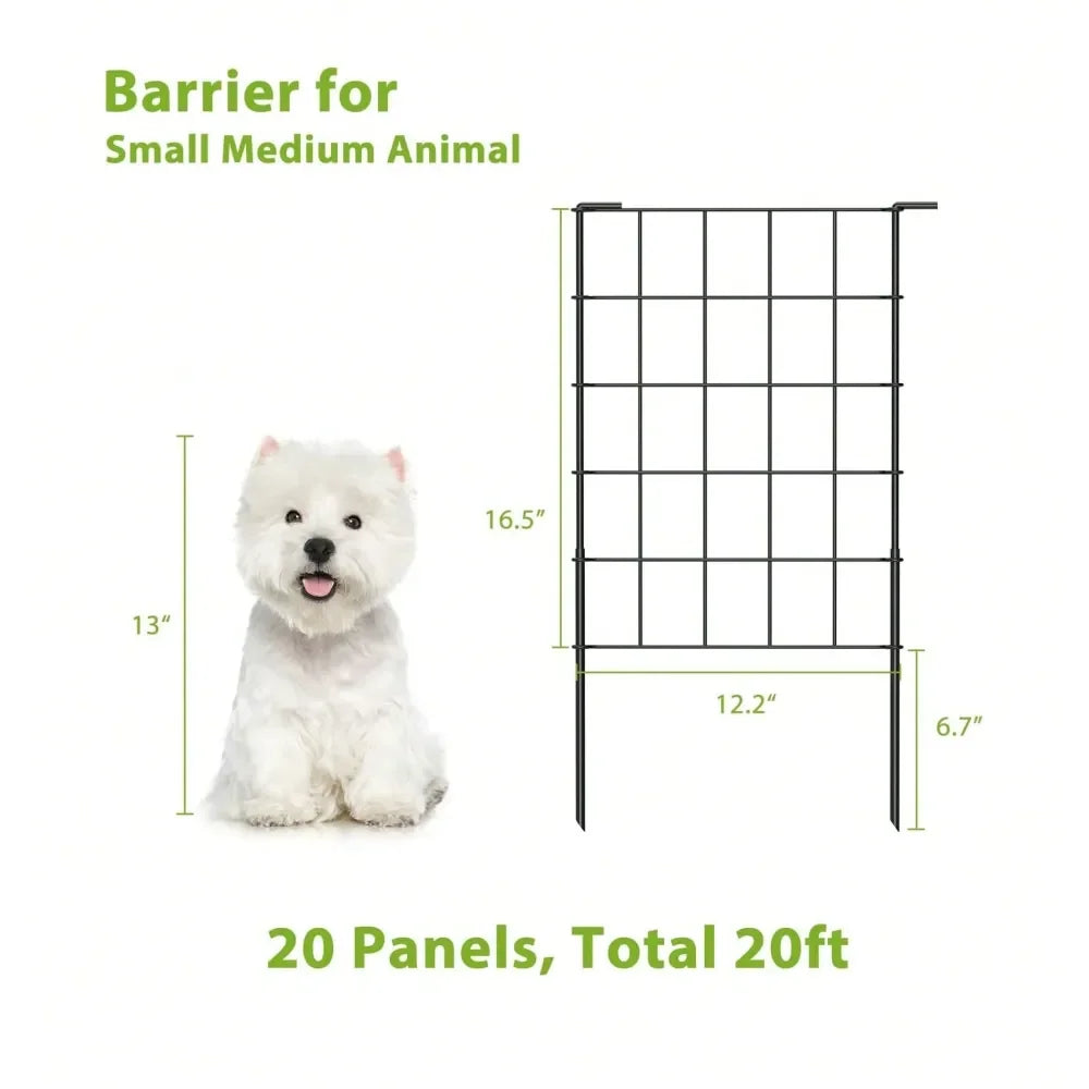Rustproof Metal Wire Fence for Dog,