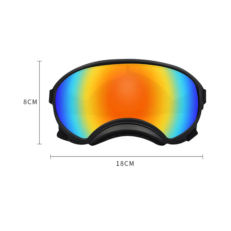 Dog Goggles Anti-UV Sun Glasses,  Eyewear Protection,  Adjustable and Windproof.