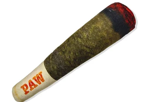 Cigar Design Squeaky Chew Toy For Small Medium Dogs.