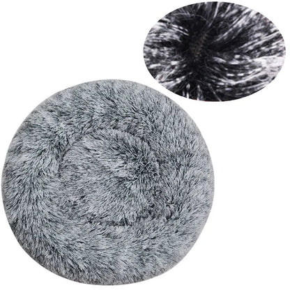 Round Winter Warm Pet Bed.