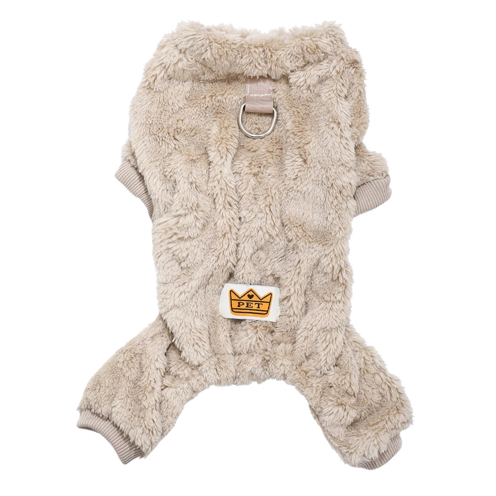 Winter Puppy Jumpsuits For Small Medium Dogs and Cats