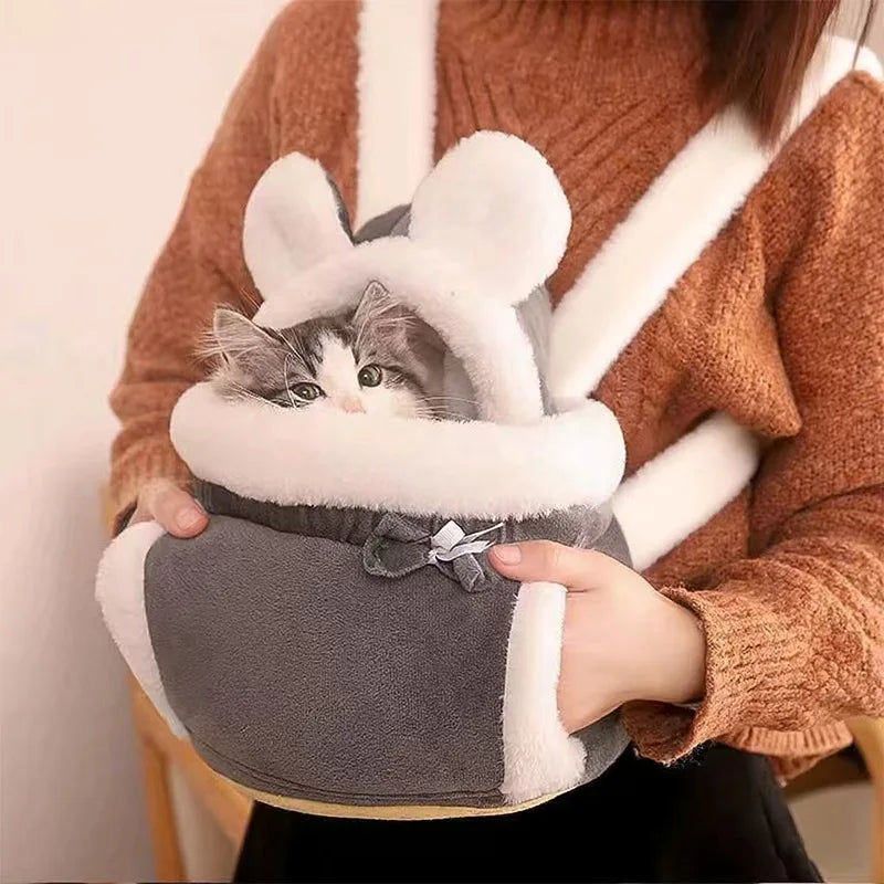 Cat Backpack Carrier,  Airline Approved. Travel and Hiking for Small Dogs.