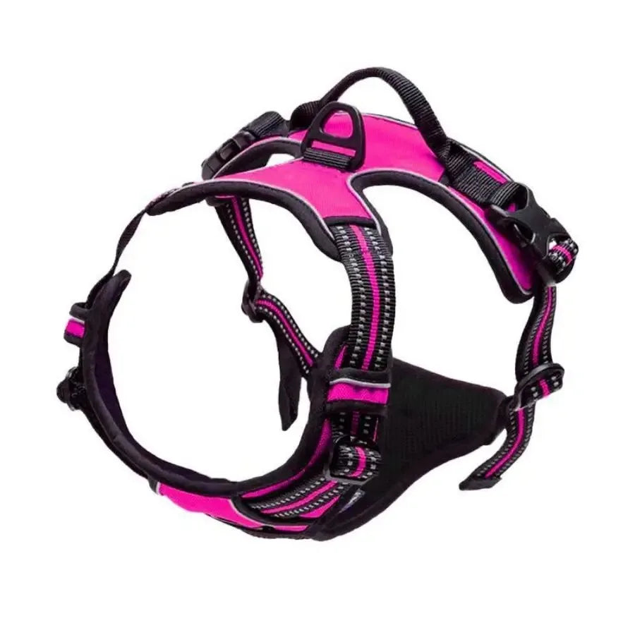 Dog Collar Harnesses Big Vests.  Sizes Small, Medium, Large and Extra Large Harnesses.