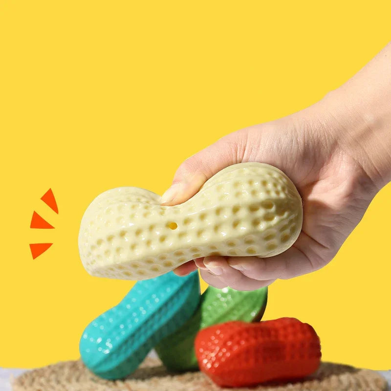 Dog Chew Toy Squeaking Simulation Peanut.