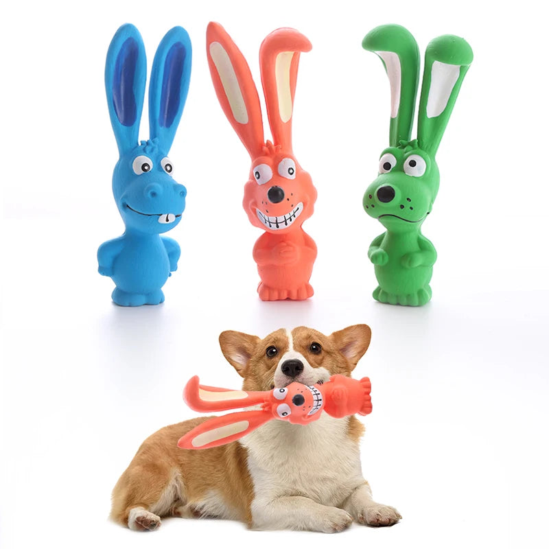 Dog toy Naughty Rabbit Dog Chew Toy.