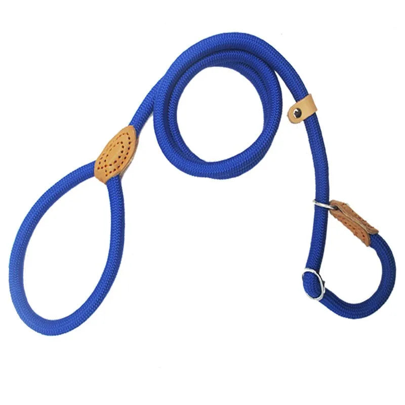Dog Leash,  Slip Rope Lead Leash Heavy Duty Braided Rope for Medium and Large Dogs.