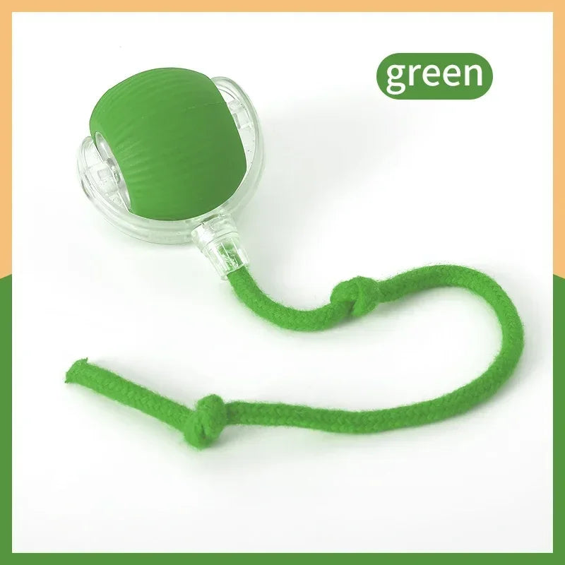 Cat Automatic Rolling Ball.  Tail Rechargeable,  Smart Pet.