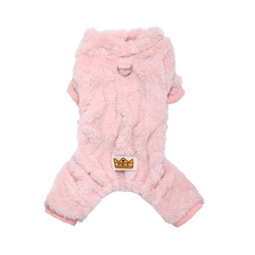 Winter Puppy Jumpsuits For Small Medium Dogs and Cats