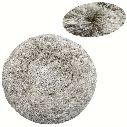 Round Winter Warm Pet Bed.