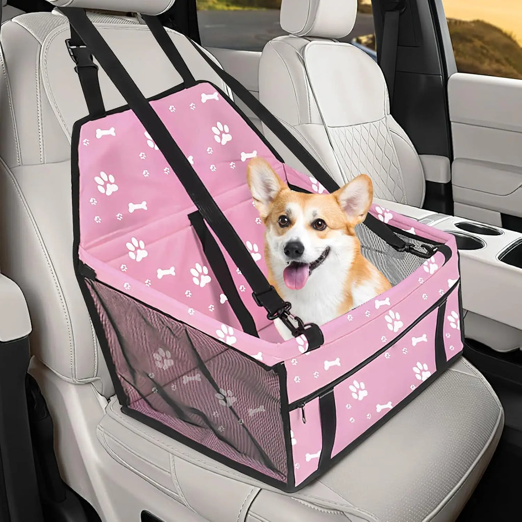 Pet Car Seat for Small Pets Up To 22 lbs.