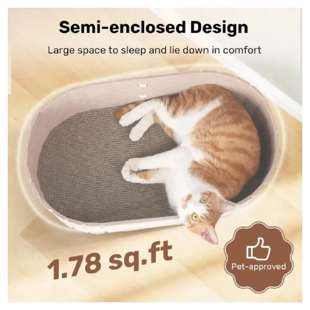 Cat Scratchers Bed,  24 Inch Sofa, Reversible Detachable Board.