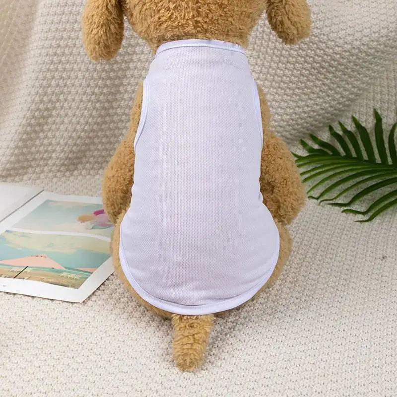 Summer Dog Clothes For Small Dogs Cute Summer Puppy T-Shirt Spring Vests for Small and Medium Dogs and Cats. XS-XXL