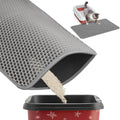 Ultra-Large Litter Box Mat with Double Layers.