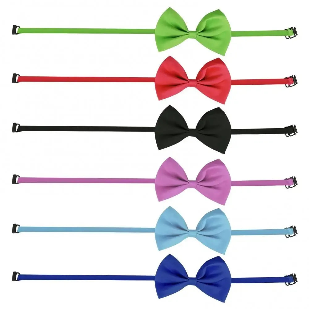 Adjustable Pet Bow Tie for Cats, Dogs, Puppies and Kittens.  Qty of 20, 50 100 150 or 200.