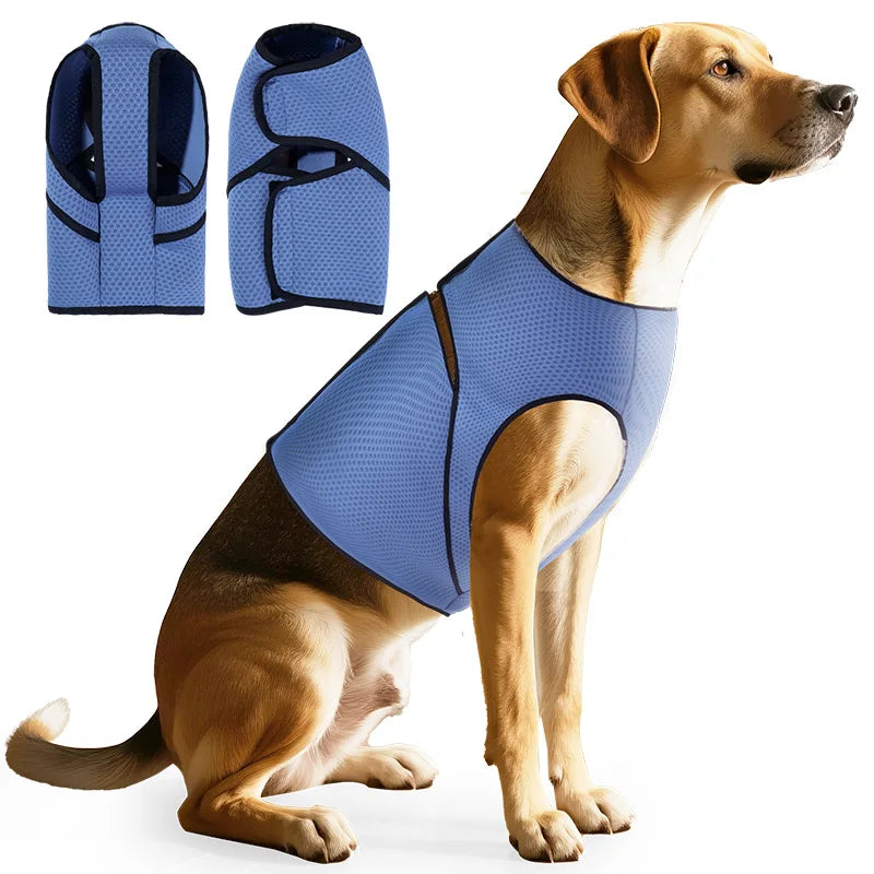 Dog Calming Vest & Shirt, Anxiety Relief Coat & Summer Chest Harness.