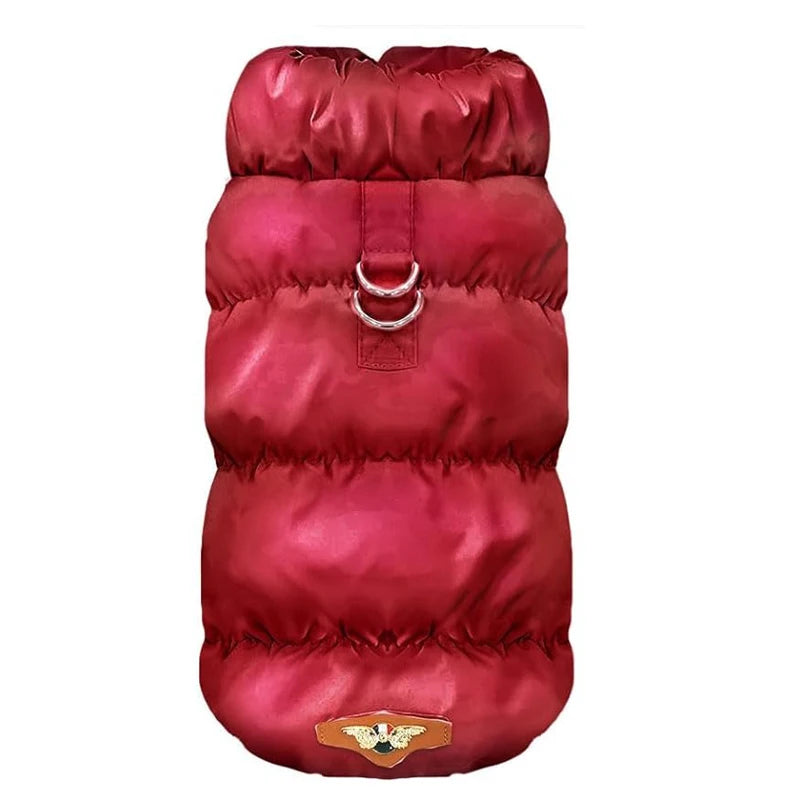 Lightweight Puffer Down Jacket for Small & Medium Dogs.