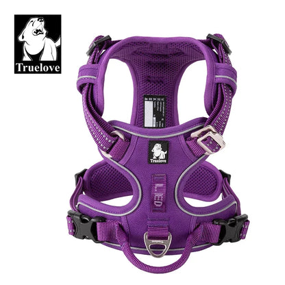 Dog Vest Harness with Reflective Nylon for Medium and Large Dogs.