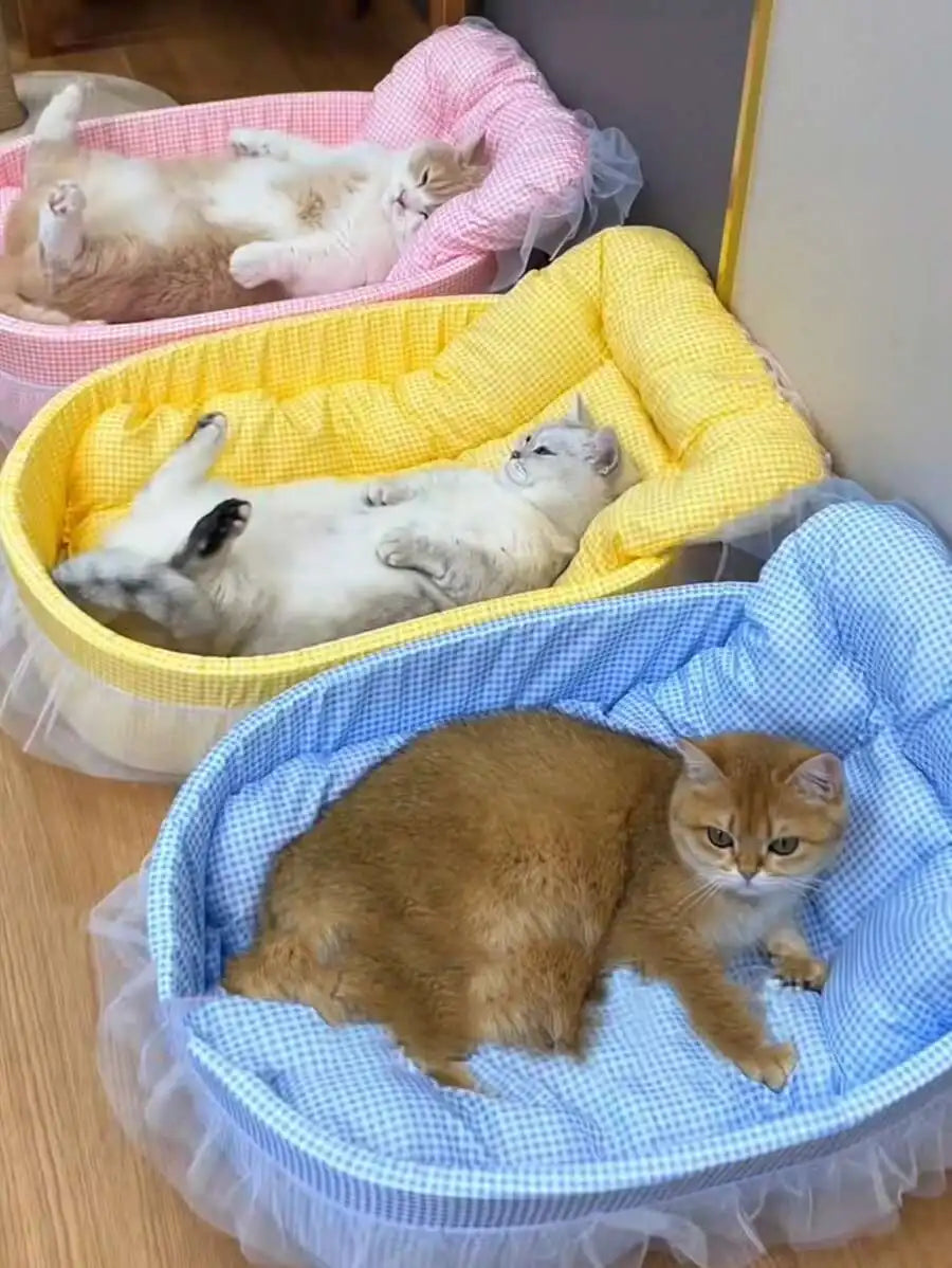 1 Piece Four Seasons Cute Pet Bed, Cat Bed, Dog Bed, Suitable For Cats And Small Dogs Up To 6 kg.