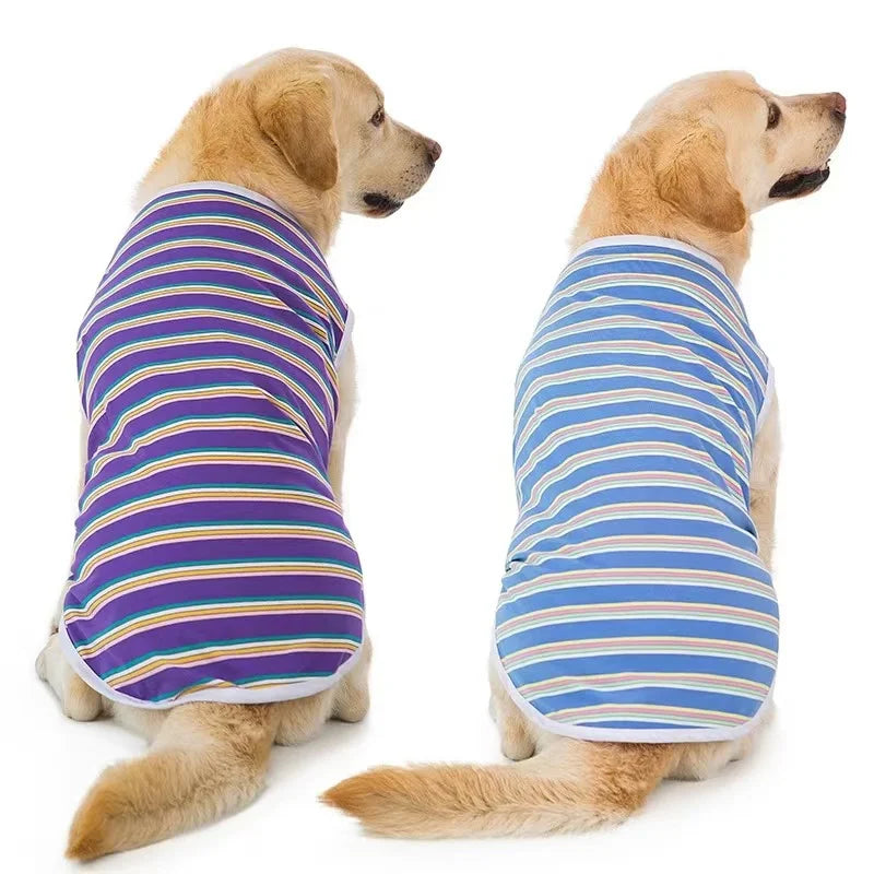 Summer Sleeveless Vest for Dogs Medium and Large