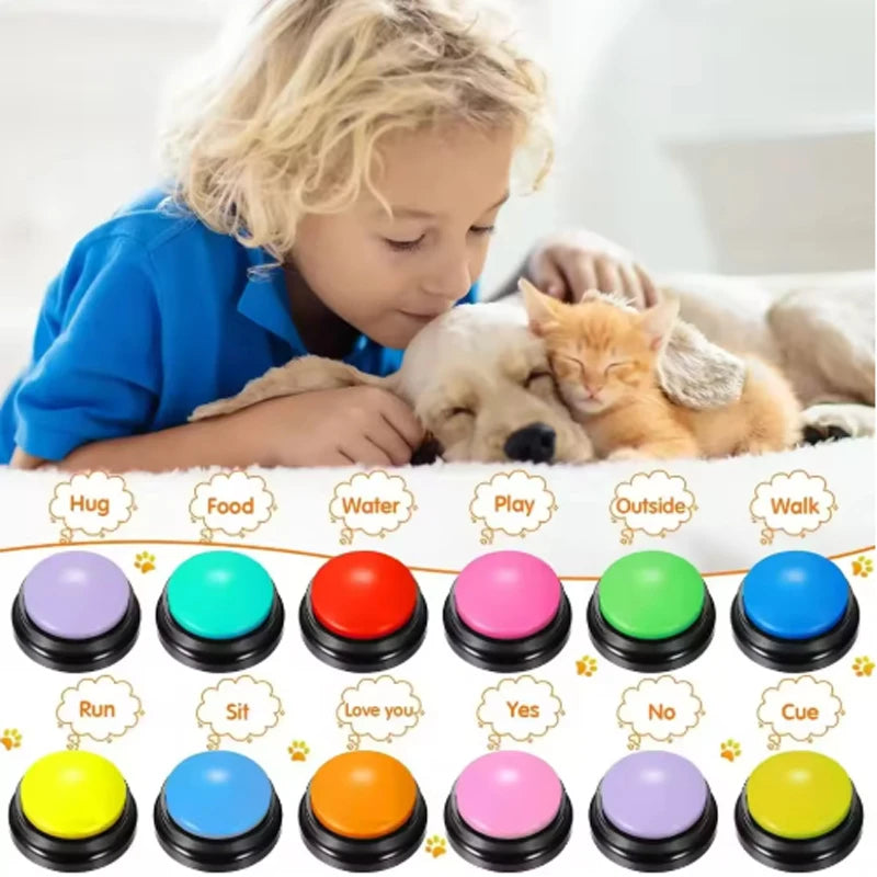 Dog Toy Recordable Talking Button.