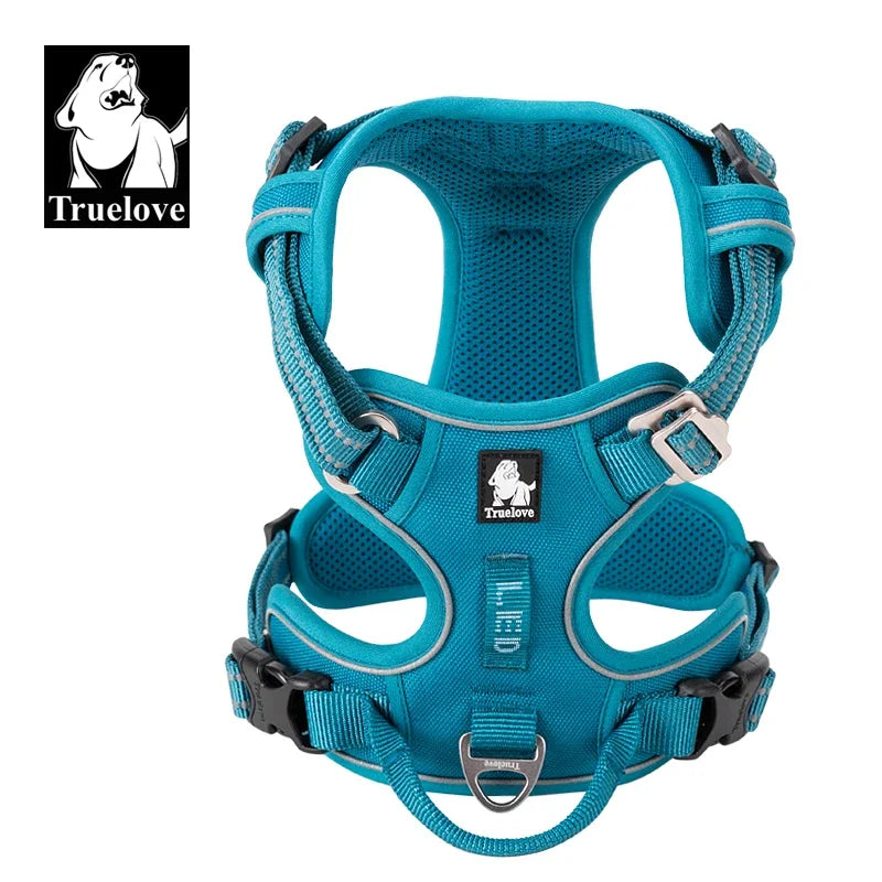 Dog Vest Harness with Reflective Nylon for Medium and Large Dogs.