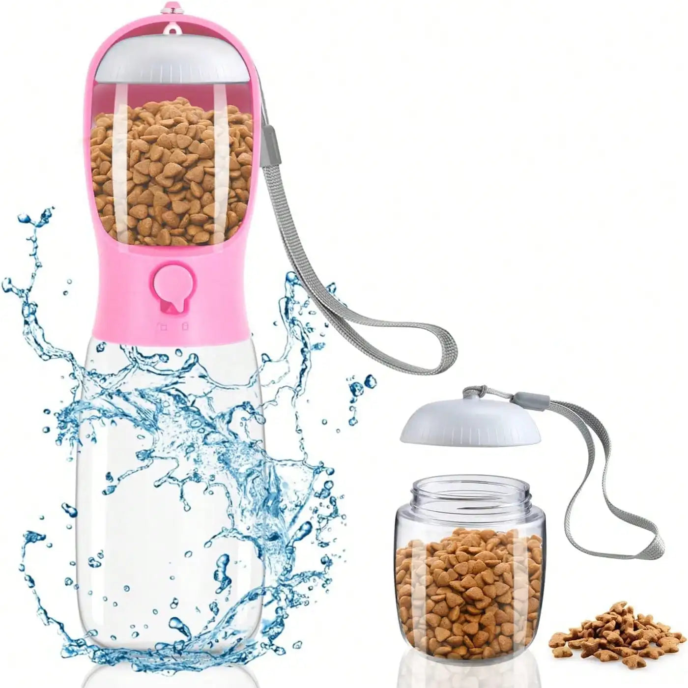 Pet Feeding Cup, Leak Proof Portable Pet Water Bottles For Dogs.