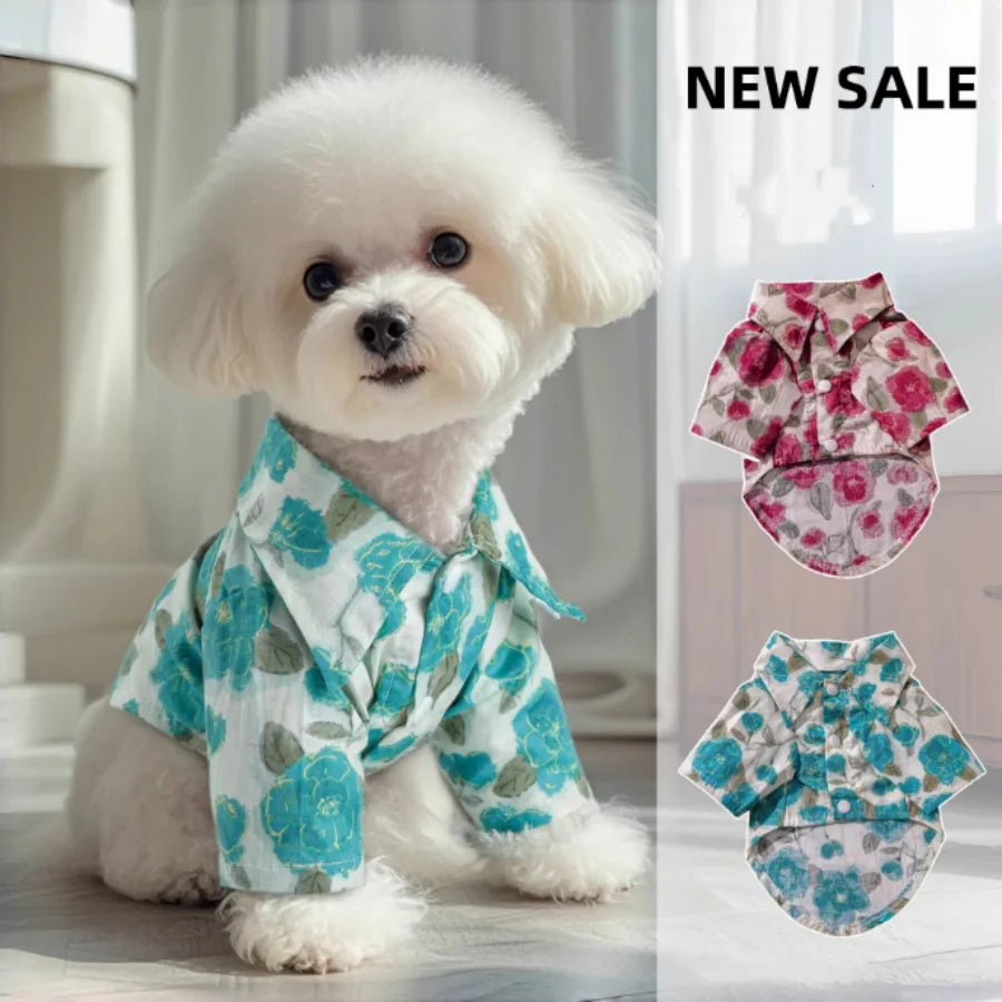 1 piece Spring and Summer Thin Pearl Pet Vest.