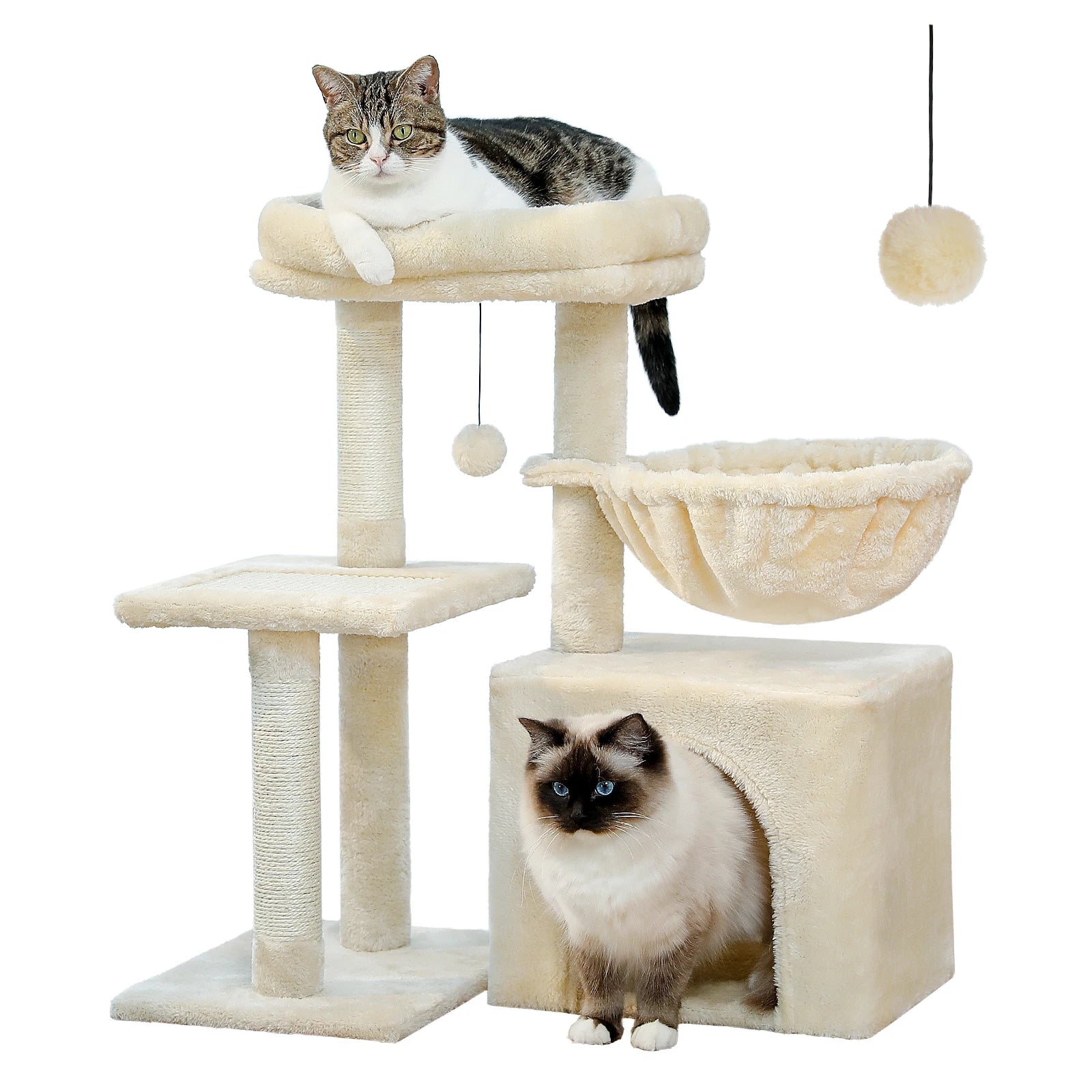 Cat Tree Cat Tower for Indoor Cats;  2 Styles Cat Activity Tree. See Description.