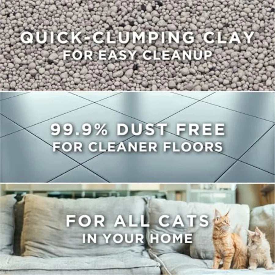 Free & Clean Unscented Clumping Cat Litter  - 38 lb. Box.