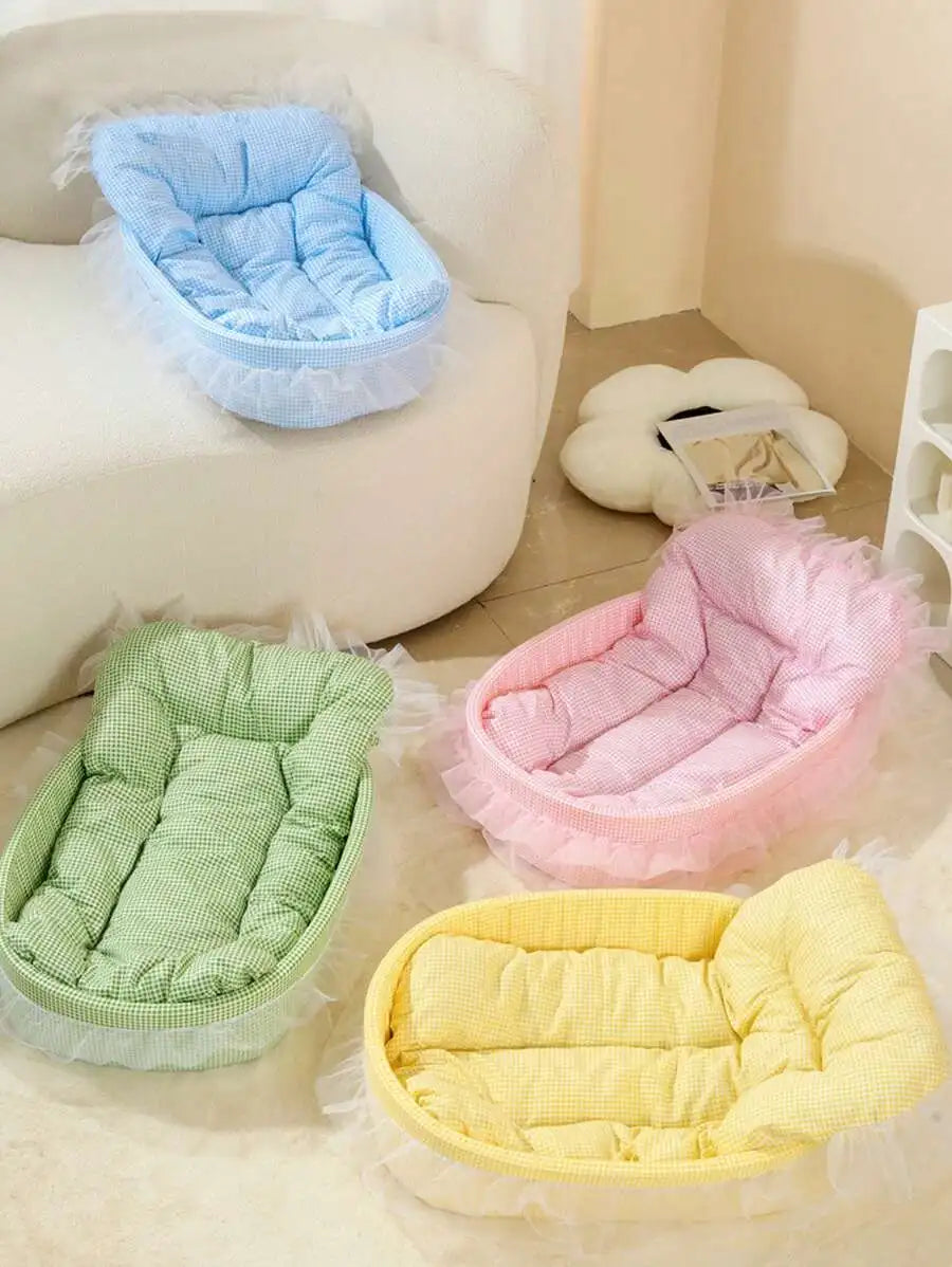 1 Piece Four Seasons Cute Pet Bed, Cat Bed, Dog Bed, Suitable For Cats And Small Dogs Up To 6 kg.