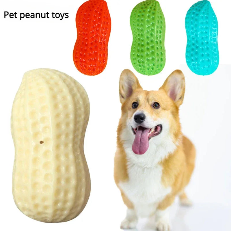 Dog Chew Toy Squeaking Simulation Peanut.