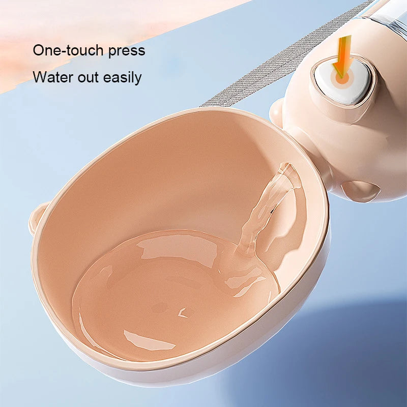 Portable Dog Water Bottle For Small to Large Dogs and Cats.