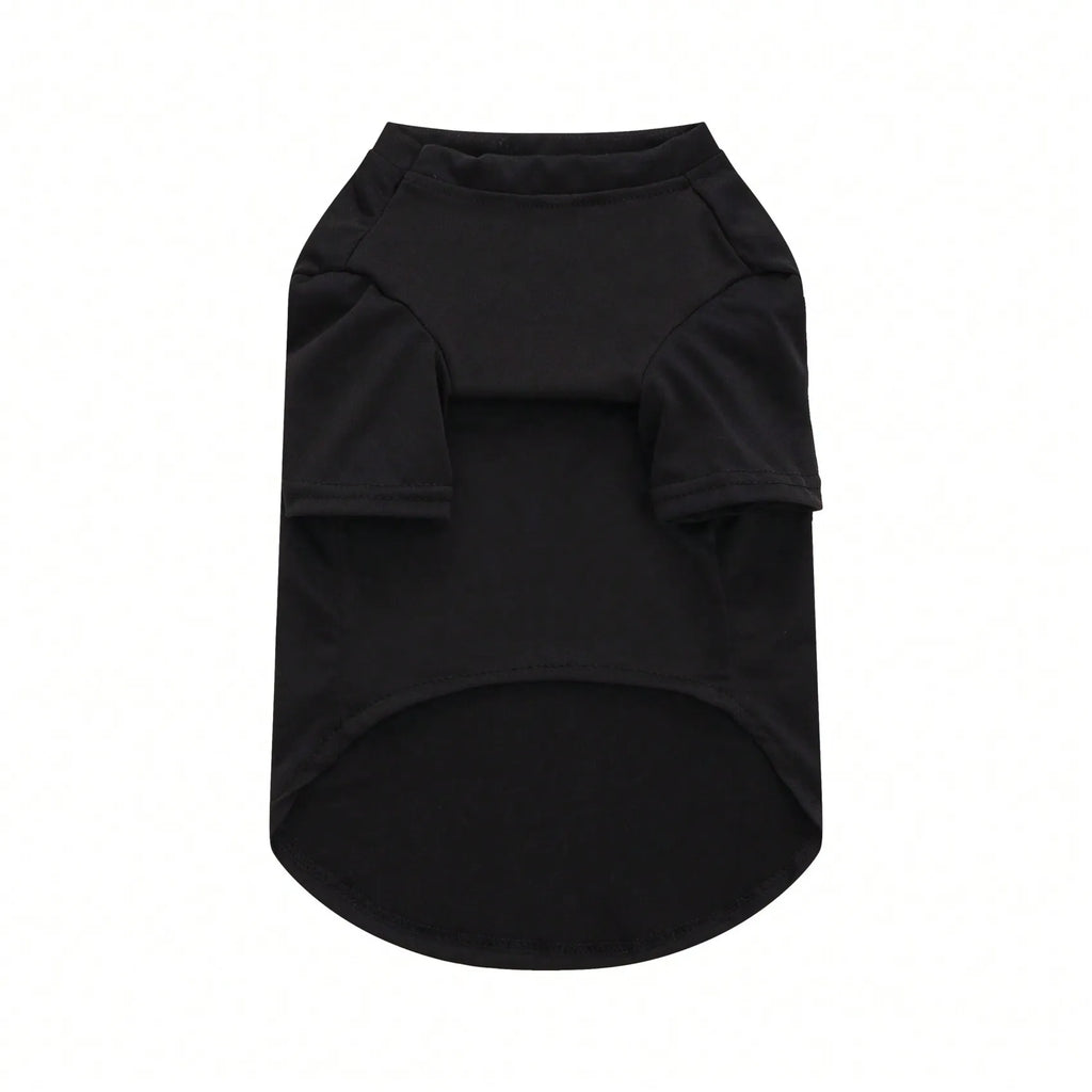 1 Piece Dog Printed T-Shirt. It is a Cute Breathable Vest T-Shirt for Spring and Summer.