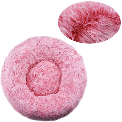 Round Winter Warm Pet Bed.