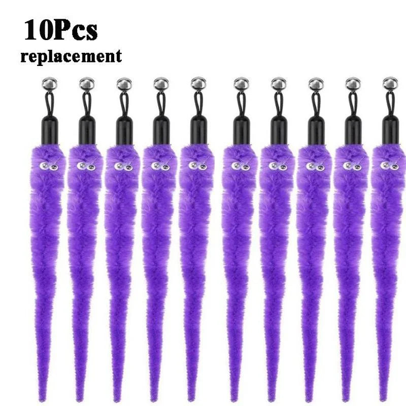 Replace Plush Cat Toy Worms, and Stick