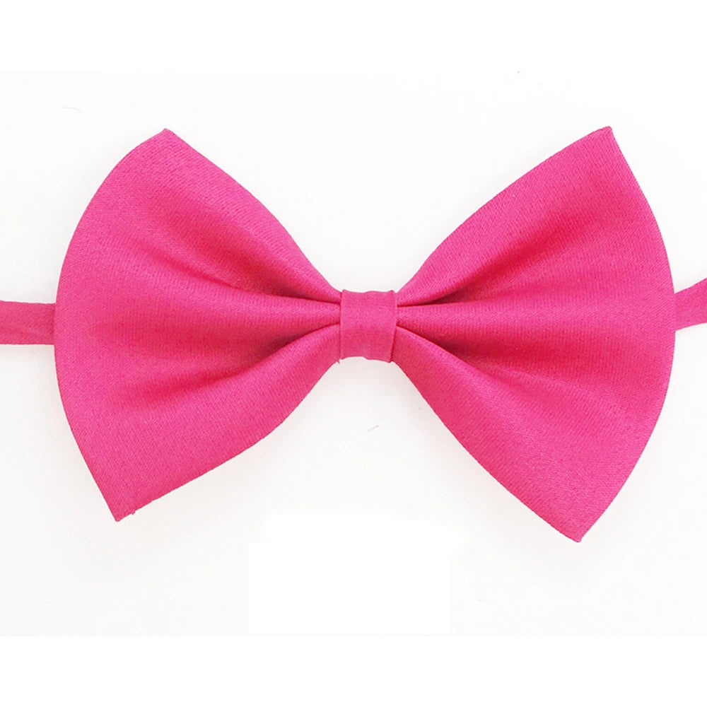 Adjustable Pet Bow Tie for Cats, Dogs, Puppies and Kittens.  Qty of 20, 50 100 150 or 200.
