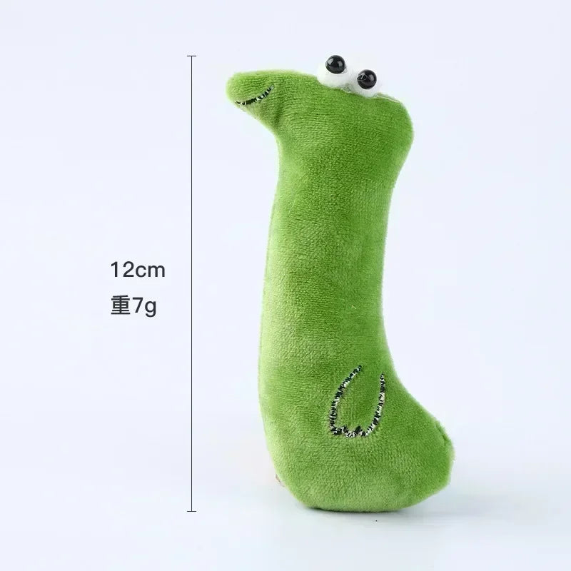Catnip Kitten Teeth Grinding Chew Toy with Soft Bite.