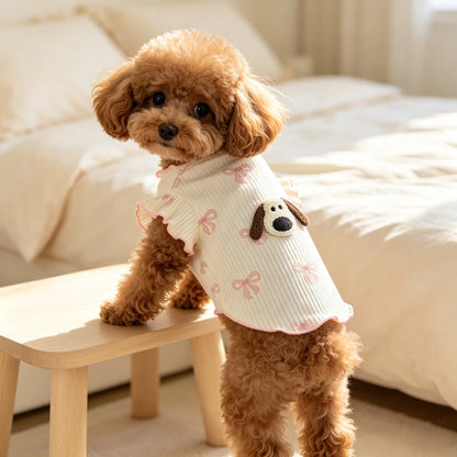 Elastic Pet T-shirt Vest.