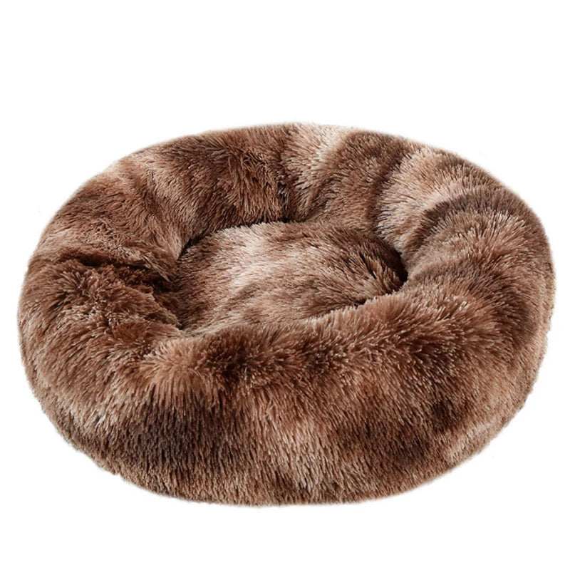 Round Winter Warm Pet Bed.