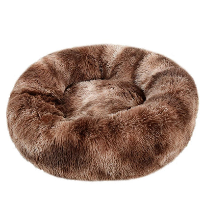 Round Winter Warm Pet Bed.