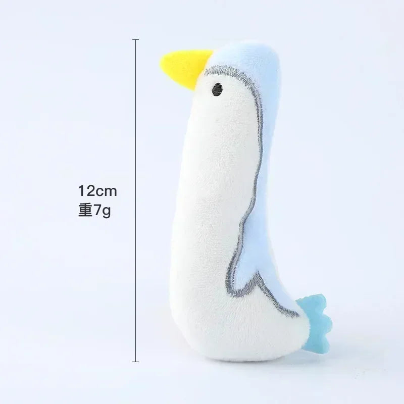 Catnip Kitten Teeth Grinding Chew Toy with Soft Bite.