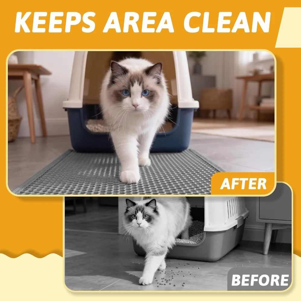 Cat Litter Mat Double Layer 24 x 15 inches.