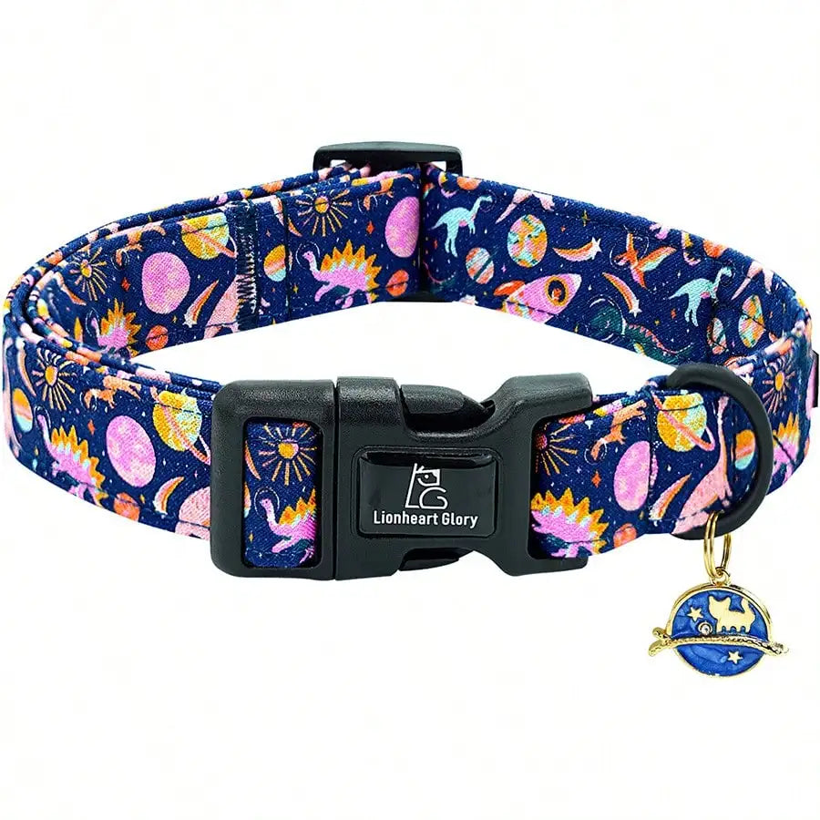4th of July Independence Day Patriotic Pet Collar;  American Flag Pattern;  Adjustable Dog Neck Strap;  Summer Holiday Dress Up or Gift.