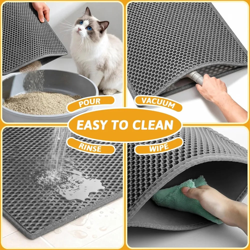 Cat Litter Mat Double Layer 24 x 15 inches.